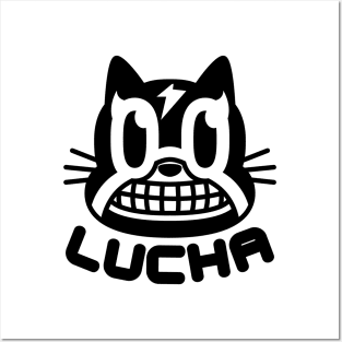 GATO LUCHADOR#1mono Posters and Art